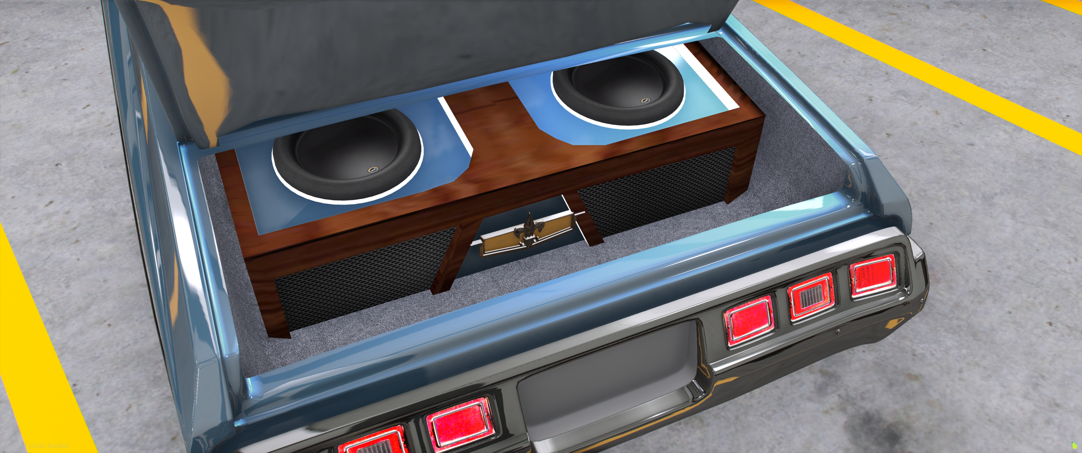 1973 Chevy Impala Vert