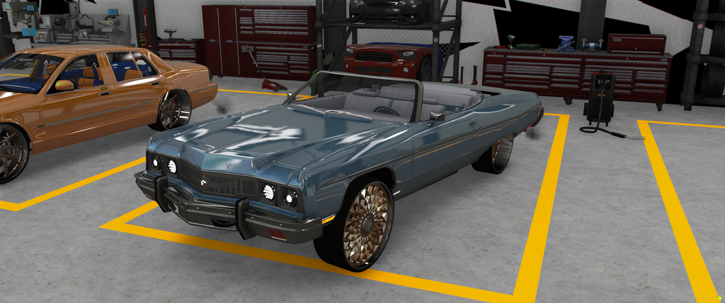 1973 Chevy Impala Vert