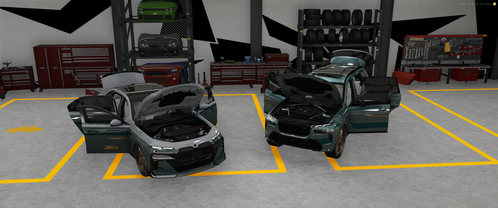 2023 and 2021 Bmw 7 series Pack