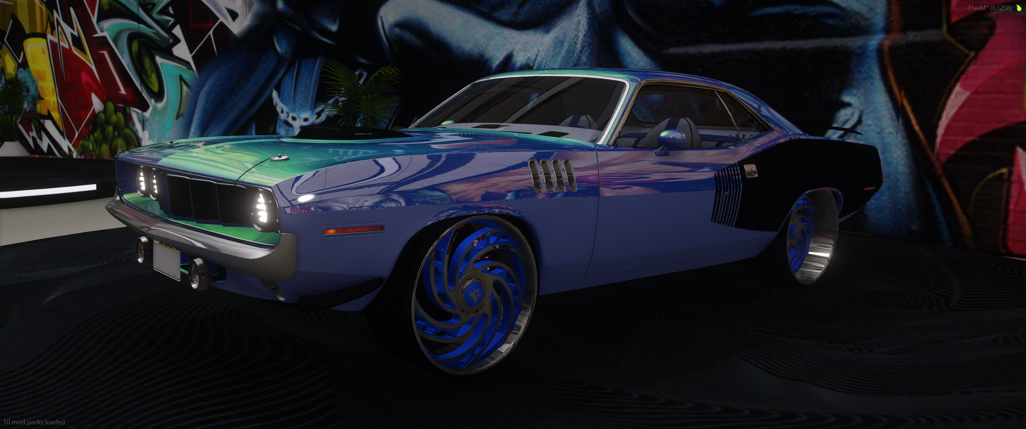 1971 Plymouth Barracuda V-10 swap