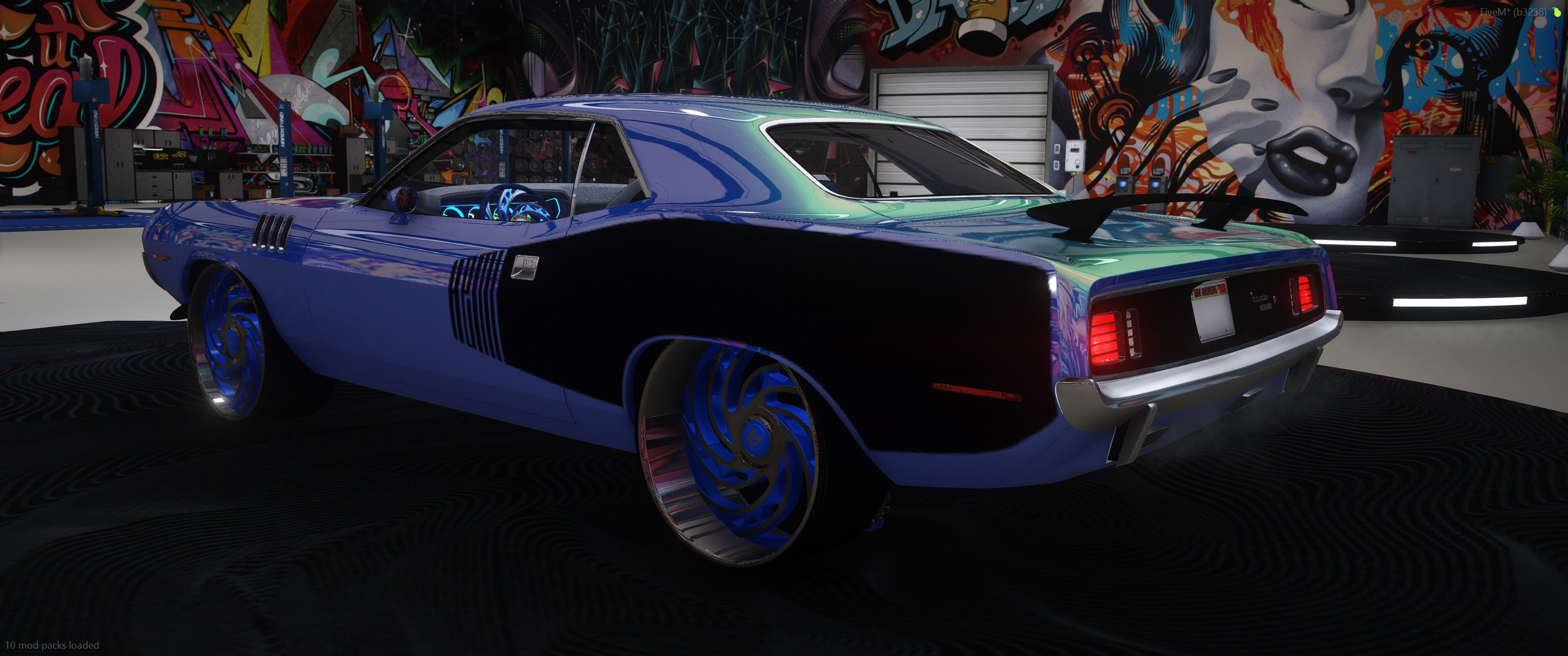 1971 Plymouth Barracuda V-10 swap