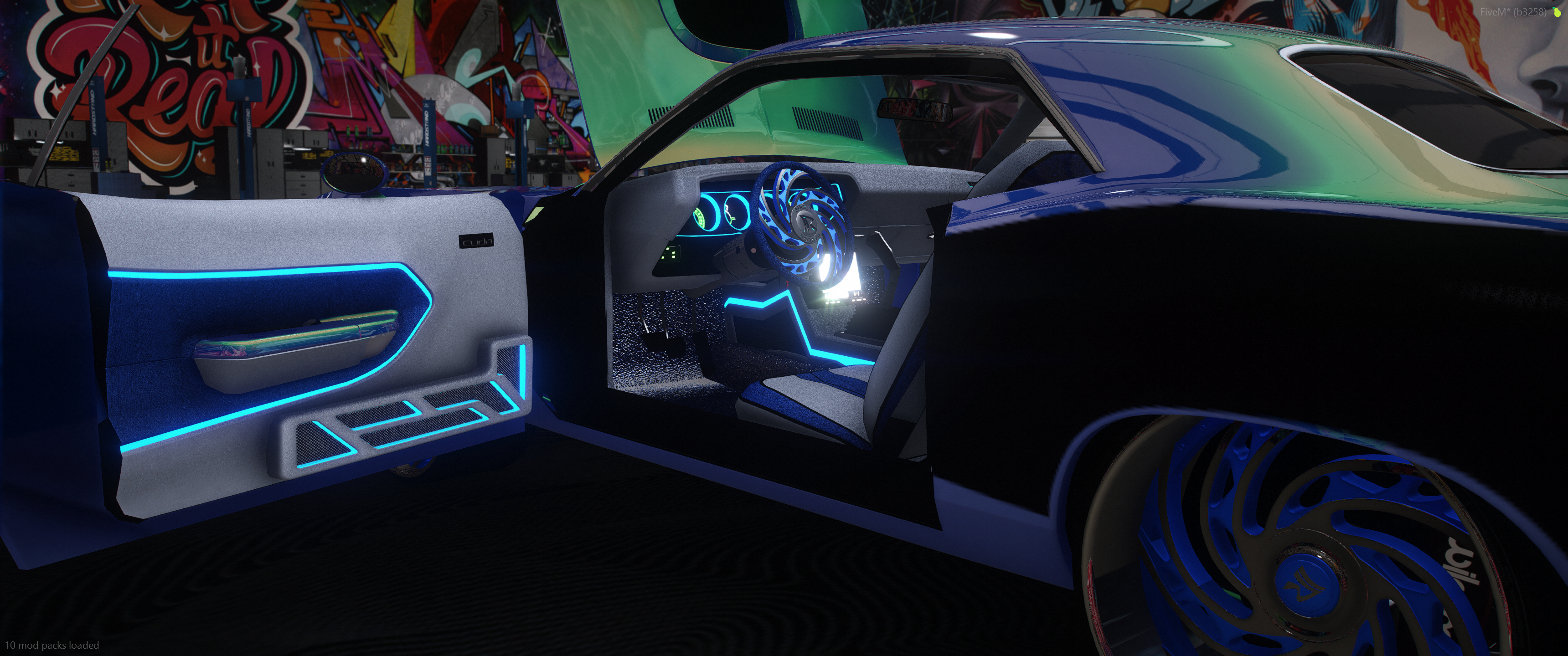 1971 Plymouth Barracuda V-10 swap