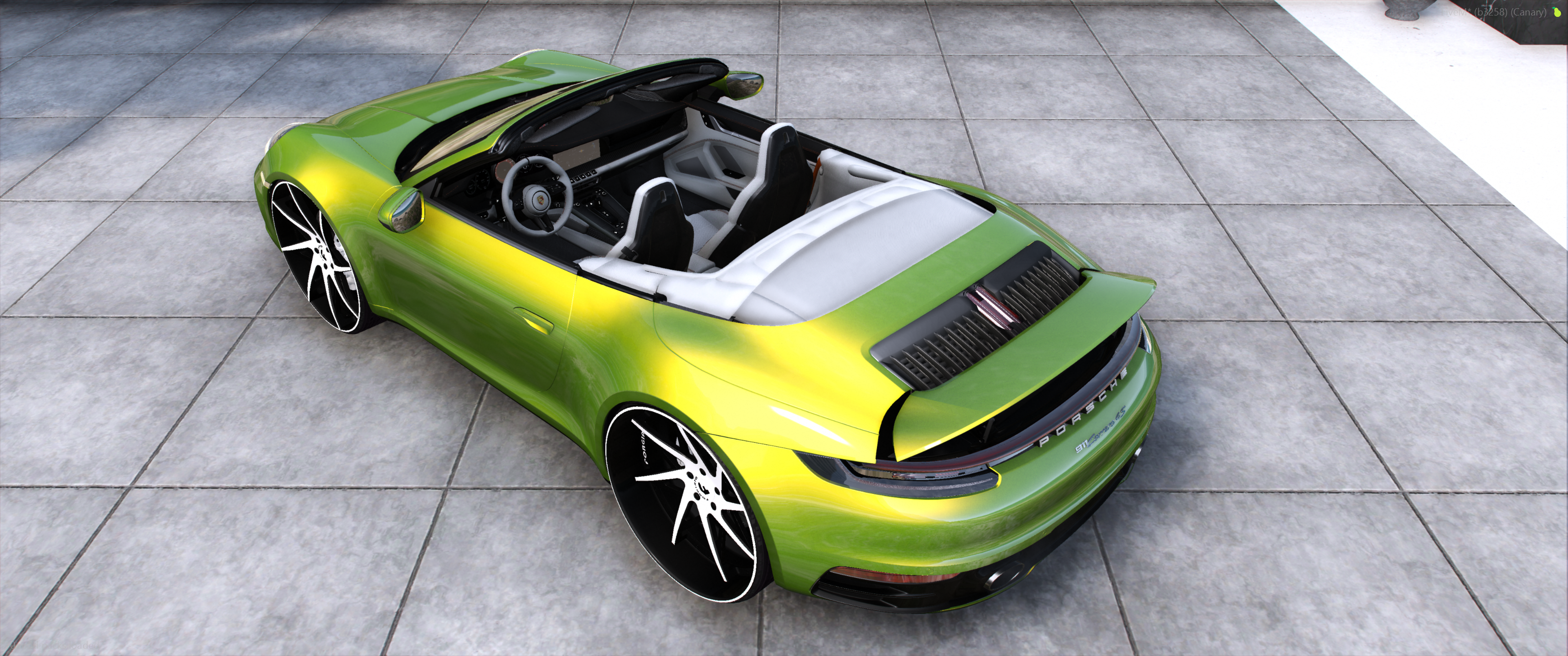 2023 Porsche 992 cabriolet 4s