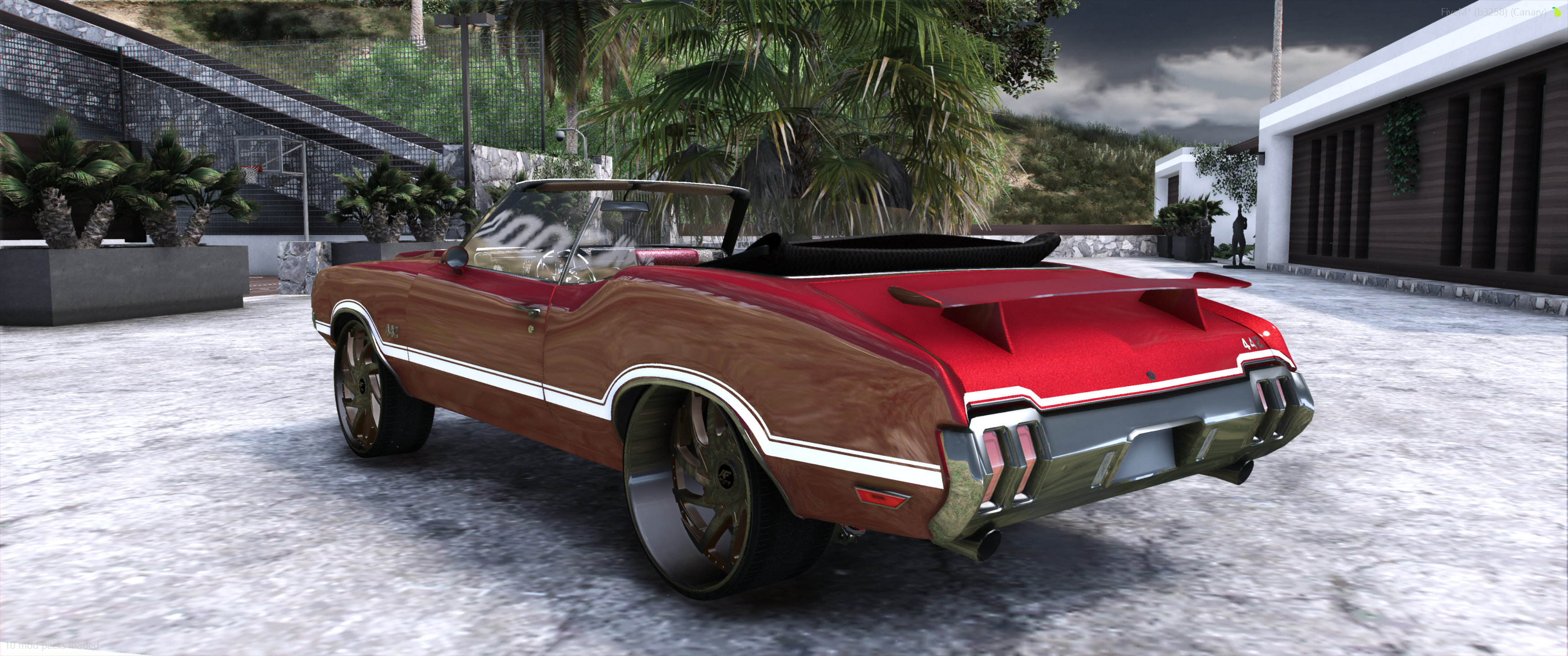 1970 olds Cutty vert