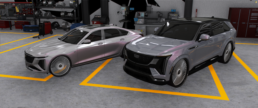 2024 and 2025 Cadillac IQ and CT6 combo