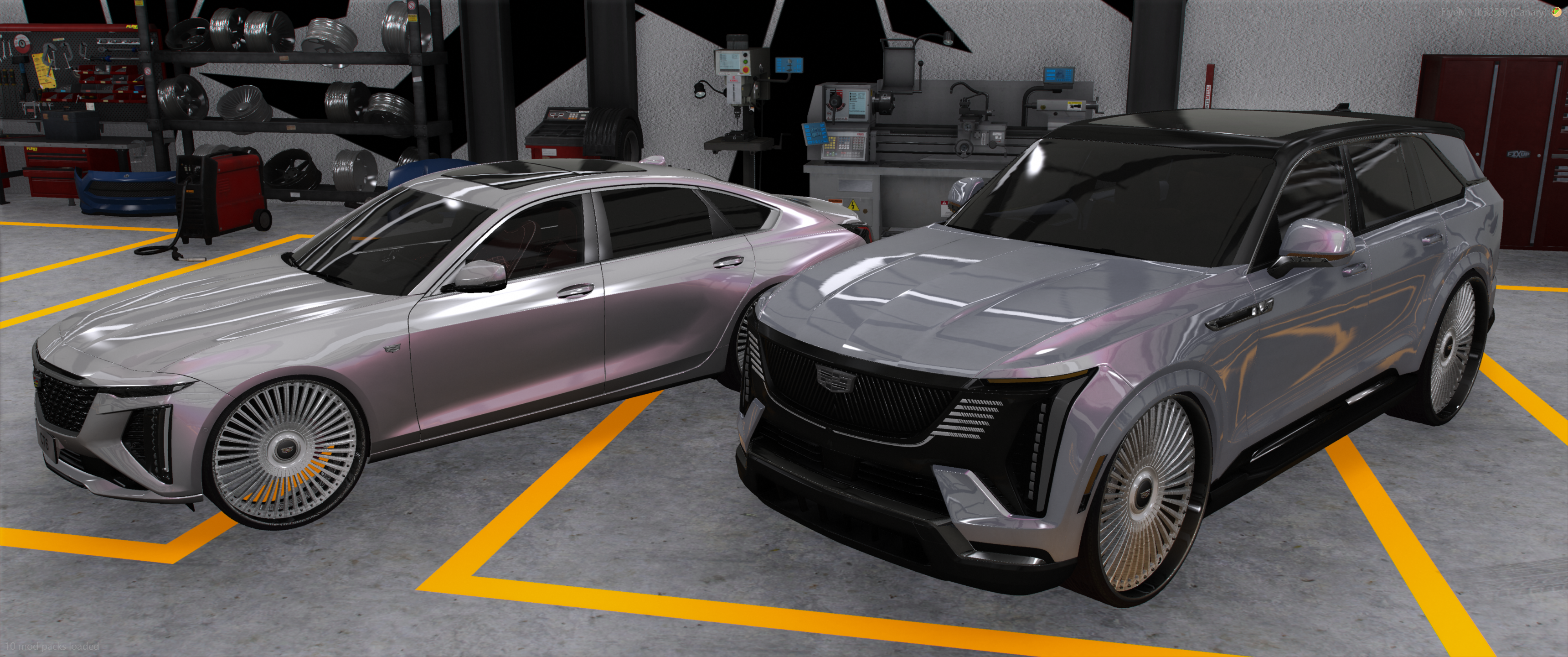 2024 and 2025 Cadillac IQ and CT6 combo