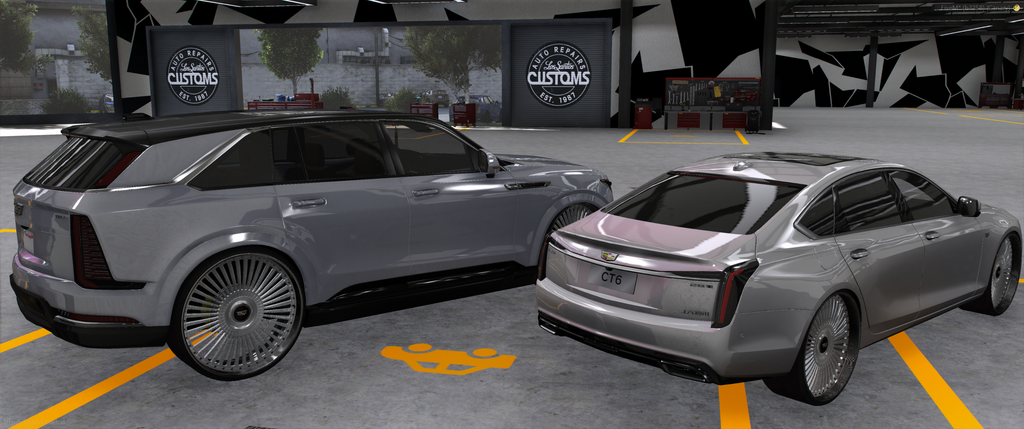 2024 and 2025 Cadillac IQ and CT6 combo